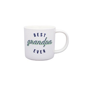 16oz Stoneware Best Grandpa Ever Mug - Parker Lane - 1 of 3