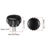 Unique Bargains Plastic Threaded Bolt Knurled Clamping Knob Thumb Screws 6 Pcs - 2 of 4
