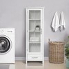 Delaney Linen Cabinet with 1 Door and 1 Bottom Drawer - 2 of 4