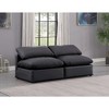 Meridian Furniture,Indulge Vegan Leather Modular Sofa - 2 of 4
