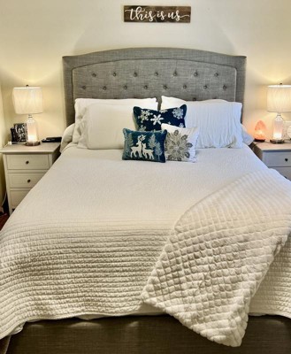 Ashley jerary deals queen upholstered bed