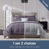 Nestl 9 Piece Reversible Comforter Set, Bed in a Bag, All in one Bed Set with Cooling Pillows - 2 of 4