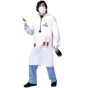 Fun World Dr. Shots Men's Costume, One Size - 1 of 1