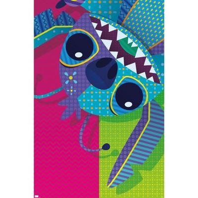 Trends International Disney Lilo and Stitch - Stitch Patchwork Unframed Wall Poster Prints