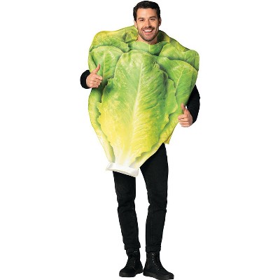 Imposta Costumes Adult Romaine Lettuce Leaf Costume Bodysuit Green One Size