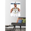 Trends International NBA Indiana Pacers - Tyrese Haliburton Feature Series 24 Unframed Wall Poster Print Clear Push Pins Bundle 22.375" x 34" - 2 of 4