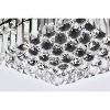 Elegant Lighting Maxime 14 inch black flush mount - 4 of 4