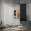 12" Bathroom Side Cabinet, 2-Soft Close Doors, Float Mounting Design - 2 of 4