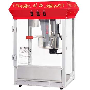 Movie Theater-Style Countertop Popcorn Machine with 10oz Kettle, Black, 10  oz - Kroger