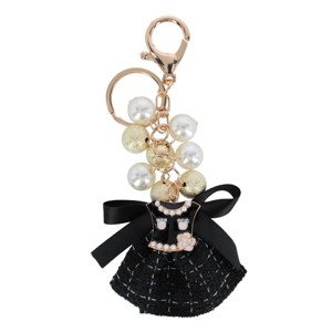 CTM Women's Vintage Classy Dress Bag Charm - 1 of 3