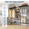 Heavy Duty Clothes Rack, Clothing Racks for Hanging Clothes, Freestanding Garment Racks - 2 of 4