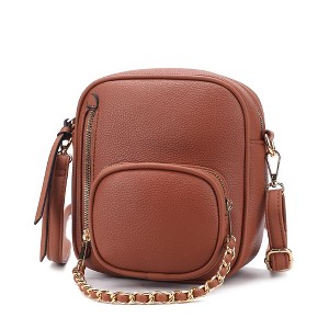 MKF Collection Winona Vegan Leather Convertible Women’s Crossbody and Shoulder Bag by Mia K - 1 of 4