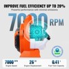 VEVOR Leaf Blower, 26CC 2-Cycle Handheld Leaf Blower with A Fuel Tank, 2-in-1 Blower 425CFM Air Volume 156MPH Speed, for Lawn Care, Leaf Cleaning - 4 of 4