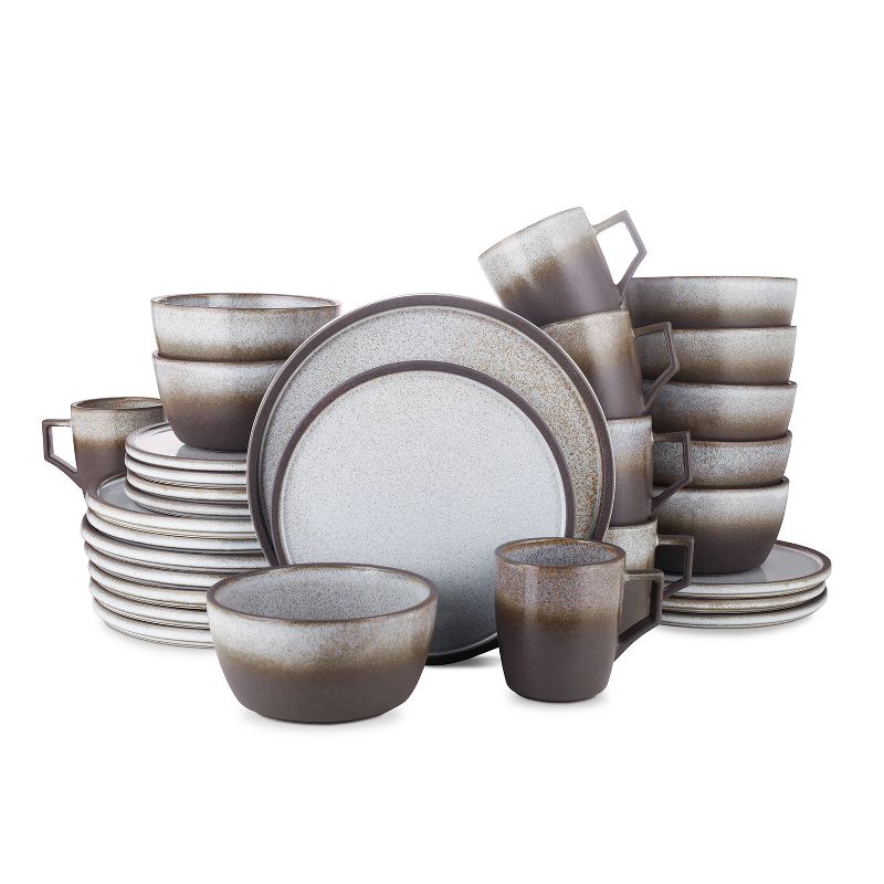 Stone Lain Vince 32-Piece Stoneware Dinnerware Set, Service for 8, 1 of 7
