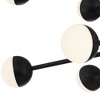 Possini Euro Design Antony Black Sputnik Chandelier 25" Wide Modern LED Globe Shades 16-Light Fixture for Dining Room House Foyer - image 3 of 4