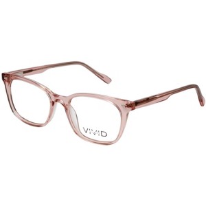 Vivid Designer Reading Blue Light Blocking Eyeglasses 912 Crystal Blue 51 mm - 1 of 4