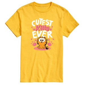 Men's - Garfield - Cutest Kitty Ever Short Sleeve Graphic T-Shirt - 1 of 4