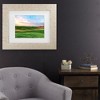 Trademark Fine Art - James McLoughlin Farmscape Photo V Matted Framed Art - 2 of 4