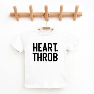 The Juniper Shop Heart Throb Small Heart Puff Print Toddler Short Sleeve Tee - 1 of 3