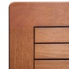 AZL1 Life Concept Folding Table Square Slatted Top Eucalyptus Weather UV Resistant Easy Assemble Easily Fold for Patio, Red, 35"*26"*5" - 3 of 4