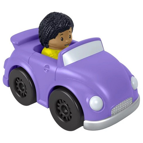 Fisher price Little People Wheelies 3 Inch Purple Convertible Car Target