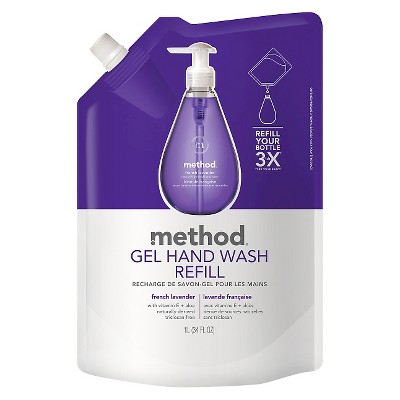 Method Gel Hand Soap Refill French Lavender 34oz