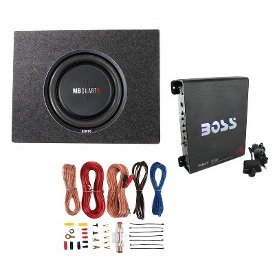 subwoofer box with amp