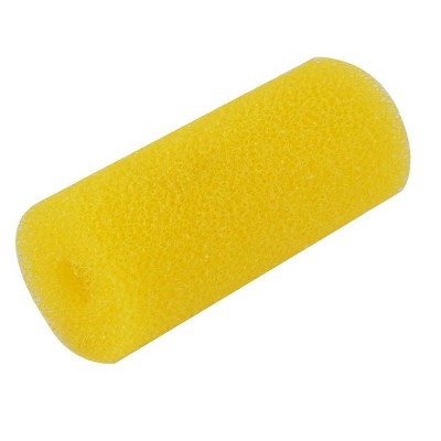 Unique Bargains Aquarium Fish Tank Cylinder Shaped  Filter Reusable Sponge Yellow