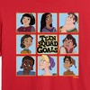 Women's - Disney - Teen Squad Goals Grid Cropped Graphic T-Shirt - 2 of 4