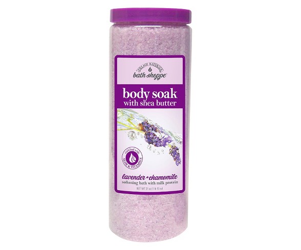 Village Naturals Ultra Softening Bath Salt - Lavender and Chamomile (31oz)