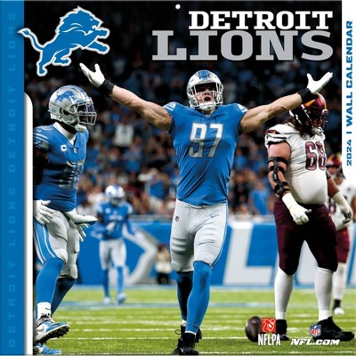 Detroit Lions 2023 12 x 12 Team Wall Calendar