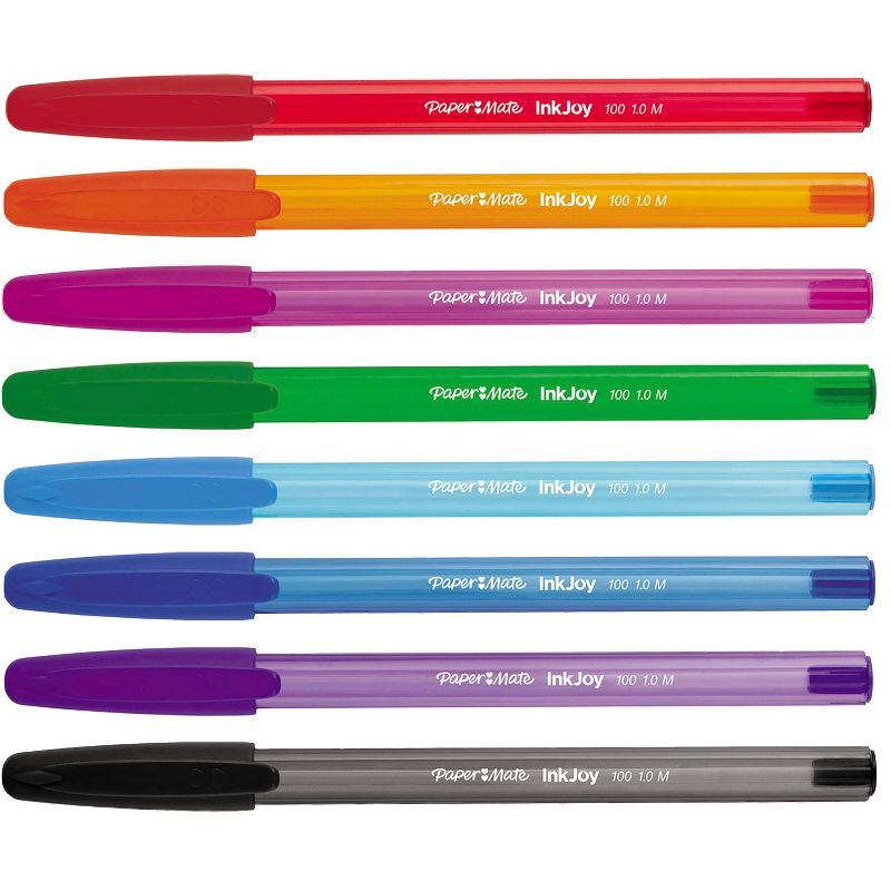 Paper Mate Ink Joy 100ST 18pk Ballpoint Pens 1.00mm Medium Tip Multicolored, 3 of 10