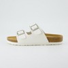 CUSHIONAIRE Lane Cork Footbed Sandals for Women –Comfortable Double Buckle Slip-On with Genuine Suede Footbed & Arch Support Slides for Women Footwear - 2 of 4