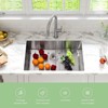 Kitchen Sink for Single Bowl,Undermount Kitchen Sink Stainless Steel Sink 16 Gauge Kitchen Sinks with Accessories, Easy Drain and Low Noise - 2 of 4