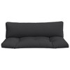 vidaXL Pallet Cushion Black 100% Polyester Large - 4 of 4