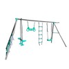 Yinvani Blackish Green 4pcs Playground Swing Set For Age 3+ - 3 of 4