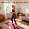 Morfone 660nm Wireless Red Light Therapy Belt. Features timer settings and three adjustable intensity levels—For use on the hips and shoulders. - 2 of 4