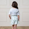 Hope & Henry Girls' Pull-On Cinched Waist Linen Short, Toddler - 4 of 4