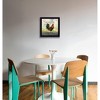 "Raleigh the Rooster" by Bonnie Mohr, Ready to Hang Framed Print, Black Frame - 2 of 4