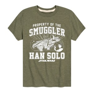 Boys' - Star Wars - Property Of The Smuggler Short Sleeve Graphic T-Shirt - 1 of 4
