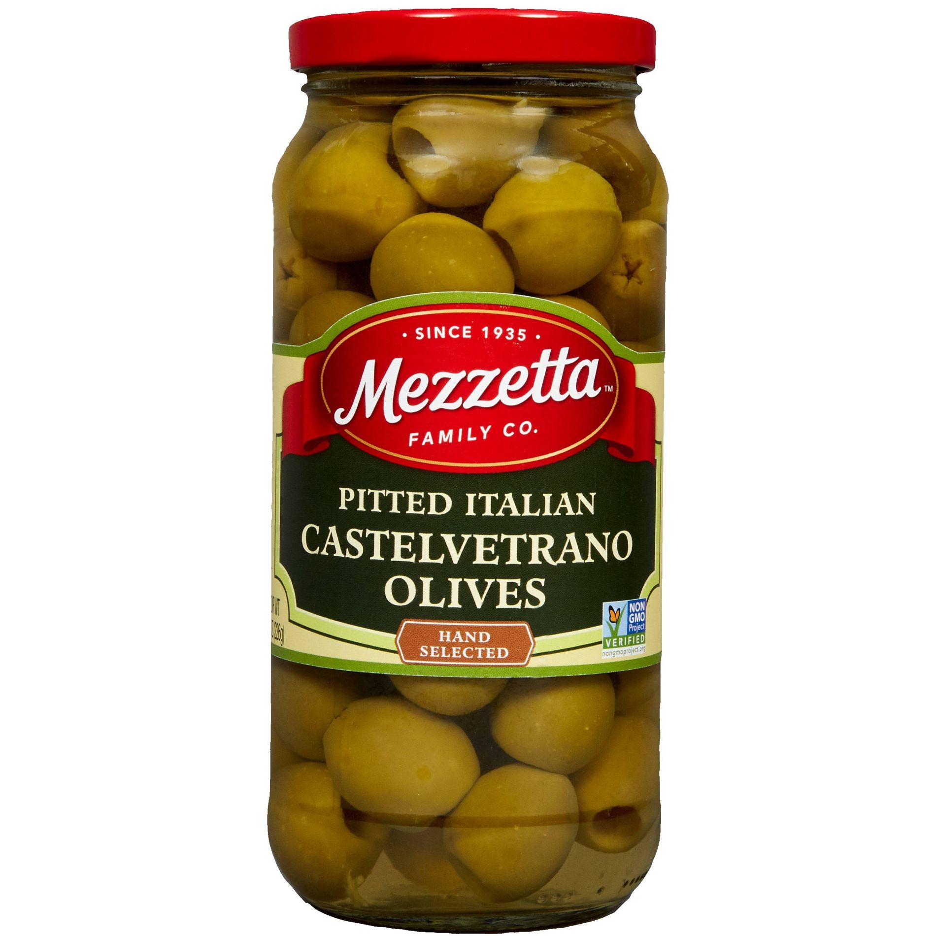 Mezzetta Italian Non Stuffed Castelvetrano Olives - 8oz