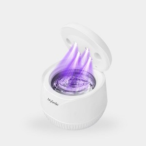 Ultrasonic Retainer Cleaner Machine, 200 mL, 45kHz with Digital Timer for Denture, Aligner, Braces, Mouth Guard, & Jewelry - 1 of 1