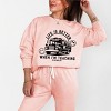 Simply Sage Market S.W.Smiley Life Is Better When I'm Teaching  Lightweight Garment Dyed Sweatshirt - 2 of 4
