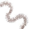 Northlight Shiny Two-Tone Tinsel Christmas Garland - 18' x 3" - Pink - 4 of 4