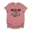 Simply Sage Market Hold On I've Gotta Overthink About It Short Sleeve Tee - 2 of 4