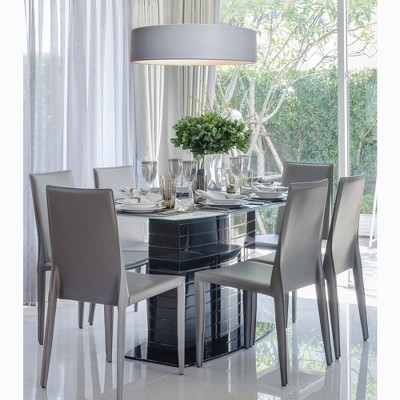 Radiant Bronze LED Drum Pendant Light with Glass Shade