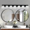 DAKAFUL Modern LED Bathroom Vanity Light, Dimmable Rotatable Acrylic Vanity Fixture Over Mirror,Wall Light for Bathroom/Bedroom - 3 of 4