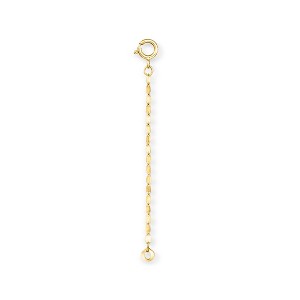 Pure Collection by Ross-Simons Italian 1.6mm 14kt Yellow Gold Lumachina-Chain Extender - 1 of 2
