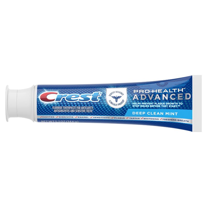 Crest Pro-Health Advanced Deep Clean Mint Toothpaste - 5.1oz, 3 of 9