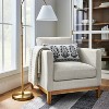 Woodland Hills Wood Base Chair Light Gray - Threshold™ designed with Studio McGee - image 2 of 4